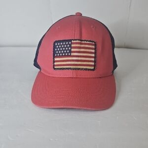 Vineyard Vines Patriotic Red and Navy Cap